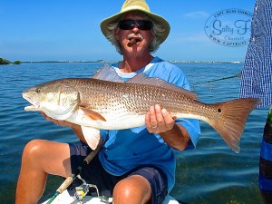 David-Parker-with-oversized-female-redfish.-1