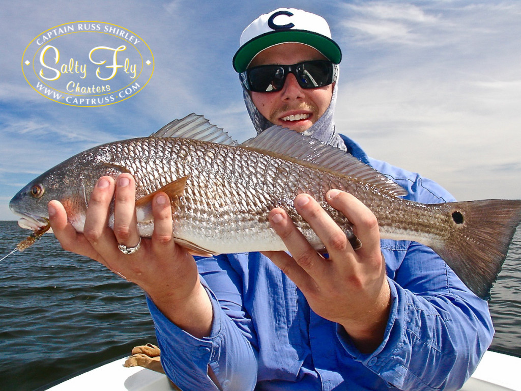 Fly fishing Redfish Tampa Bay