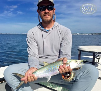 St. Petersburg Fly Fishing Guide Spanish Mackerel On Fly