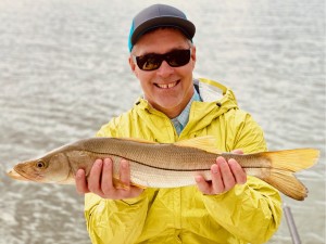 Mike Plowucha with one of many Snook.