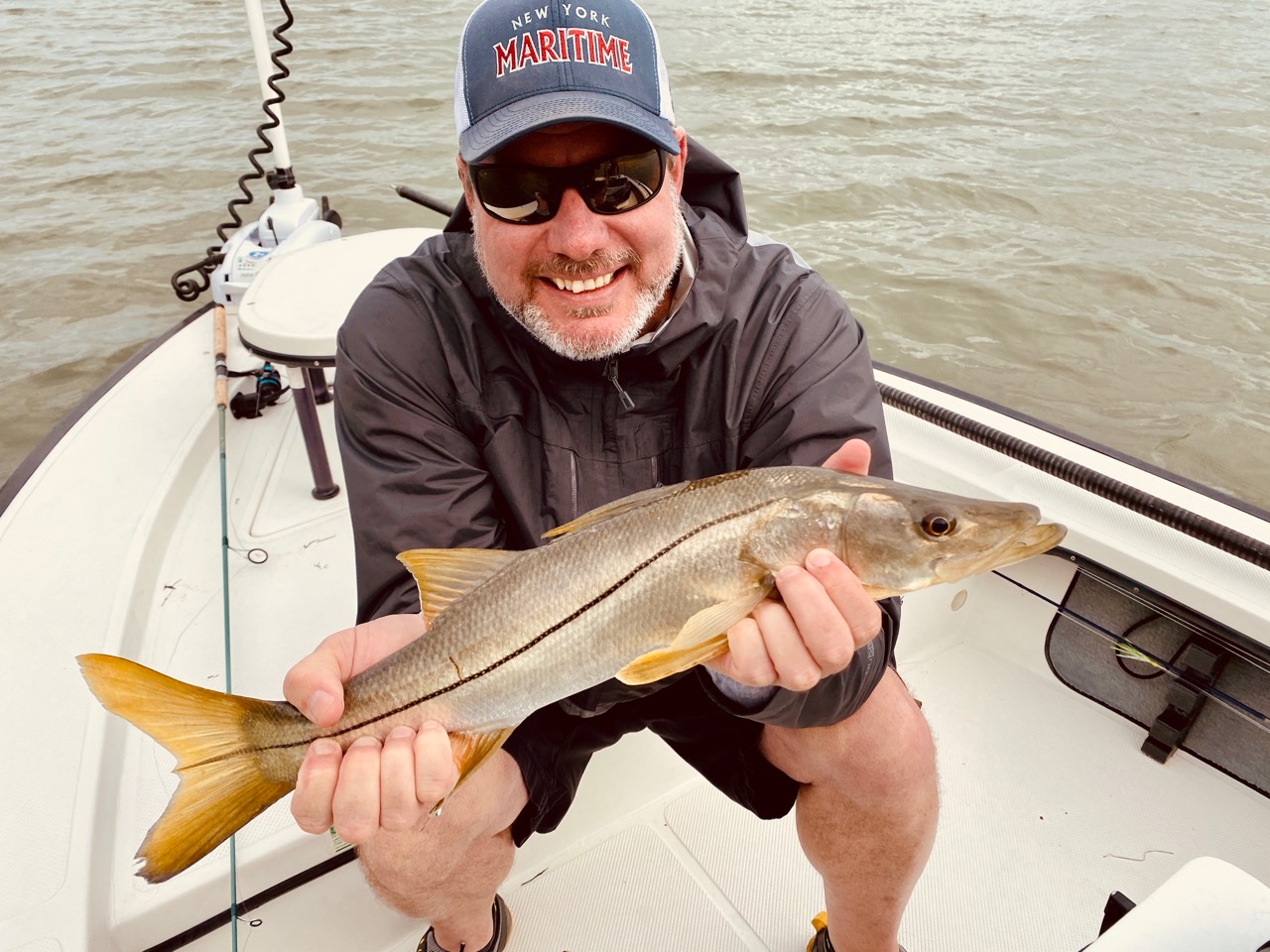 Steve with Snook.